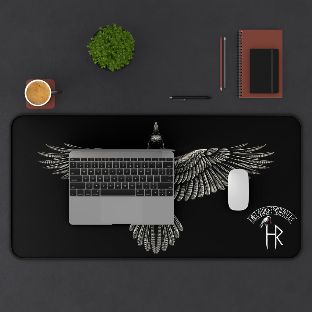 Raven Wings Desk Mat