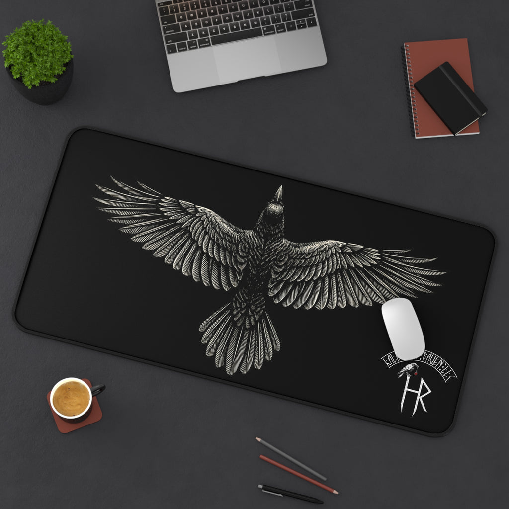 Raven Wings Desk Mat