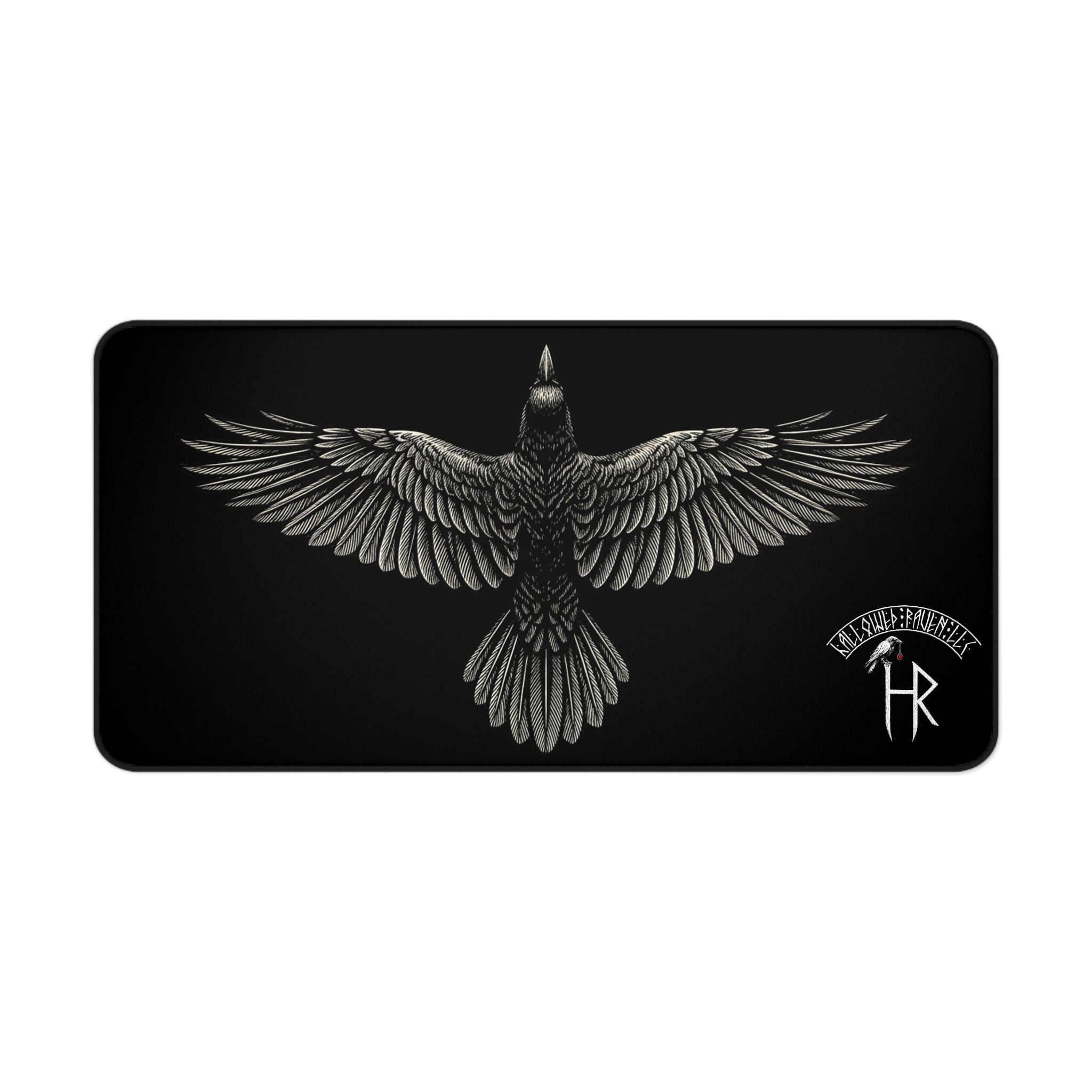 Raven Wings Desk Mat
