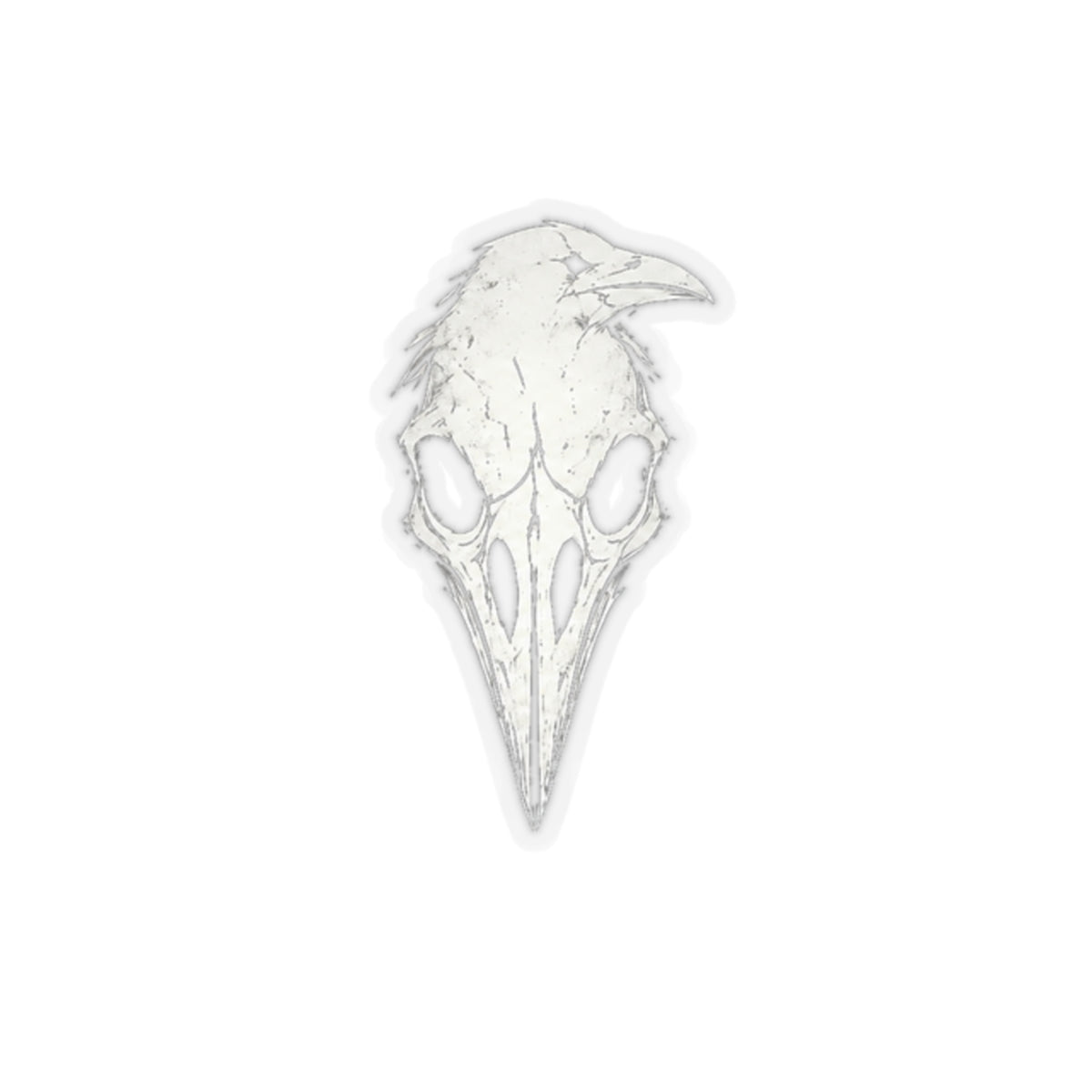 Raven Skull - Sticker