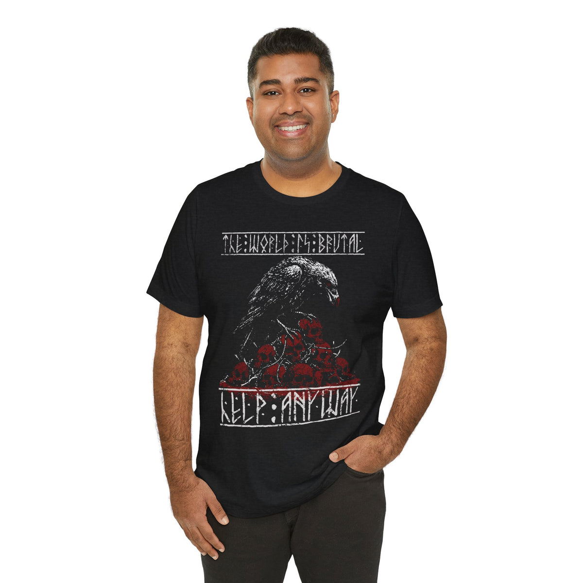 Skull Pile Raven Tee