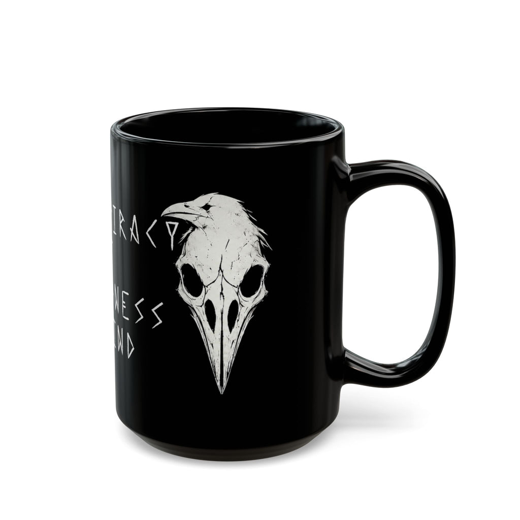 Conspiracy of Unkindness Black Mug 15oz