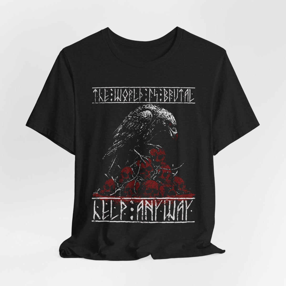 Skull Pile Raven Tee
